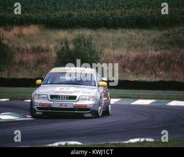 Audi A4 Quattro, Audi Sport UK, 1996 British Touring Car Championship round 10 Banque D'Images