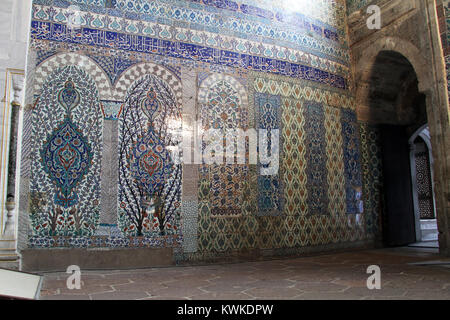 À l'intérieur de Harem du Palais de Topkapi, Istanbul en Turquie Banque D'Images