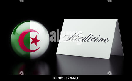 L'Algérie Medicine Concept haute résolution Banque D'Images