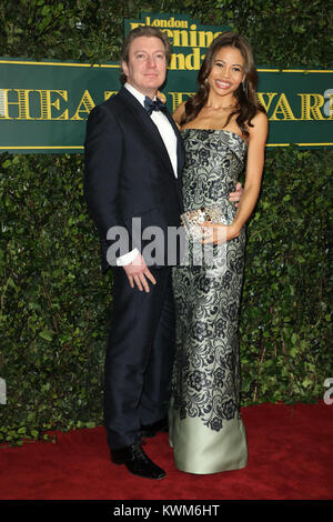 L'Evening Standard Theatre Awards 2017 - Arrivées en vedette : Ceawlin Thynn, vicomte Weymouth Weymouth Emma, où : London, Royaume-Uni Quand : 03 Déc 2017 Credit : Lia Toby/WENN.com Banque D'Images
