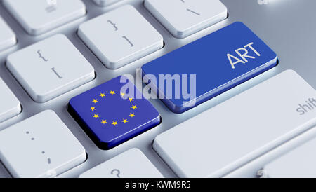 L'Union européenne Concept Art haute résolution Banque D'Images