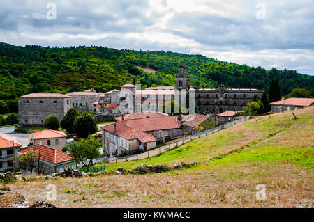 Monastère d'Oseira en Galice Espagne Banque D'Images