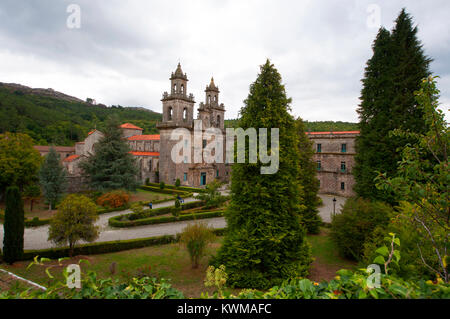 Monastère d'Oseira en Galice Espagne Banque D'Images