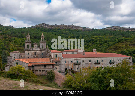 Monastère d'Oseira en Galice Espagne Banque D'Images