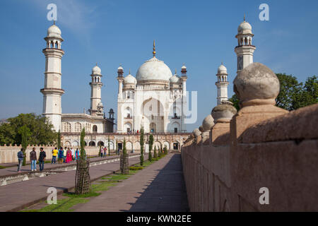 Bibi Ka Maqbara (Baby Taj), Aurangabad, Maharashtra Banque D'Images