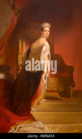 La reine Victoria, Thomas Sully, 1838, Metropolitan Museum of Art, Manhattan, New York City, USA, Amérique du Nord Banque D'Images