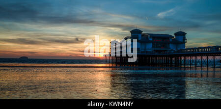 Weston Super Mare en Angleterre. Banque D'Images