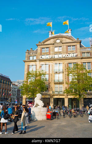 De Bijenkorf, grand magasin, Dam Square, Amsterdam, Pays-Bas Banque D'Images