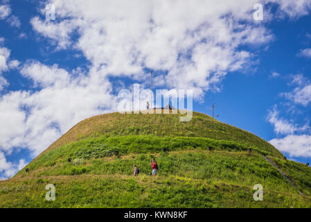 Tadeusz Kosciuszko Mound à Cracovie, ville de Pologne dans la voïvodie de Petite-Pologne Banque D'Images