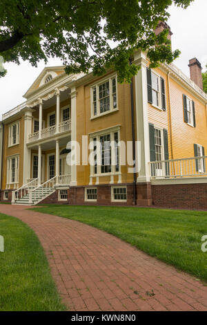 Boscobel house et jardins NY Garnison Banque D'Images