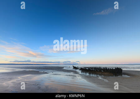 Une vue de la SS Nornen, sur Chabeuil, Somerset, Royaume-Uni. Banque D'Images