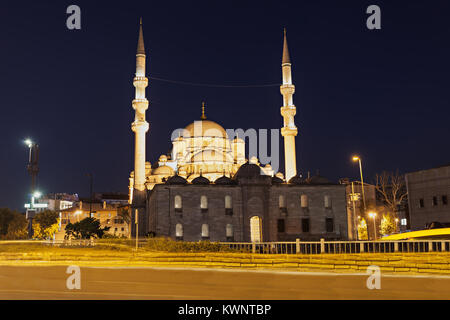 La nouvelle mosquée (Yeni Cami) à Istanbul, Turquie Banque D'Images