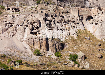 Vardzia est un site situé à proximité de monastère de la grotte Aspindza, Géorgie Banque D'Images