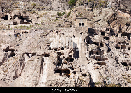 Vardzia est un site situé à proximité de monastère de la grotte Aspindza, Géorgie Banque D'Images