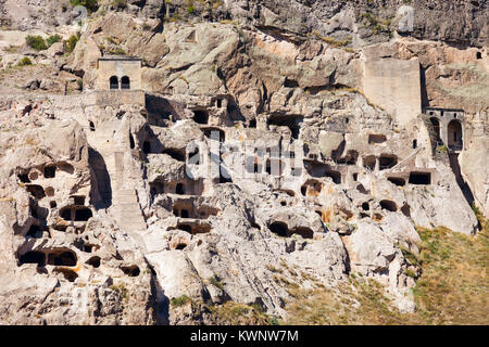 Vardzia est un site situé à proximité de monastère de la grotte Aspindza, Géorgie Banque D'Images