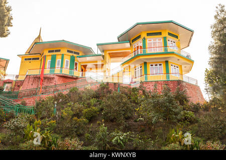 Ganesh Tok vue à Gangtok, Sikkim état de l'Inde Banque D'Images
