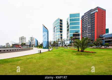 Miraflores est un district de la province de Lima au Pérou Banque D'Images