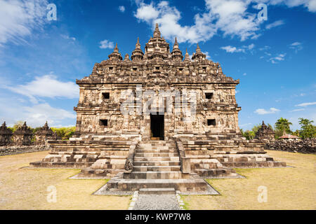 Candi Plaosan est un temple bouddhiste près de Yogyakarta, le centre de Java en Indonésie Banque D'Images