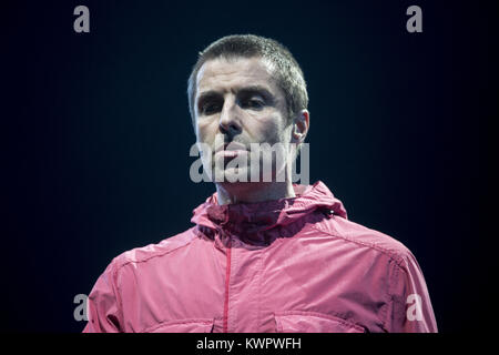 Liam Gallagher joue du SSE Hydro dans le cadre de son "continuer comme ça" tournée en solo. Avec : Liam Gallagher Où : Glasgow, Royaume-Uni Quand : 04 déc 2017 : Crédit d'Euan Cherry/WENN.com Banque D'Images