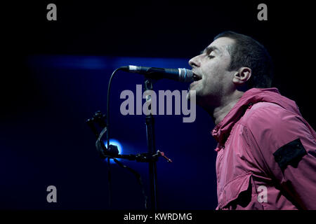 Liam Gallagher joue du SSE Hydro dans le cadre de son "continuer comme ça" tournée en solo. Avec : Liam Gallagher Où : Glasgow, Royaume-Uni Quand : 04 déc 2017 : Crédit d'Euan Cherry/WENN.com Banque D'Images