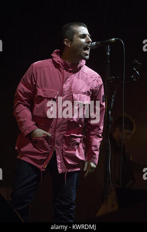 Liam Gallagher joue du SSE Hydro dans le cadre de son "continuer comme ça" tournée en solo. Avec : Liam Gallagher Où : Glasgow, Royaume-Uni Quand : 04 déc 2017 : Crédit d'Euan Cherry/WENN.com Banque D'Images