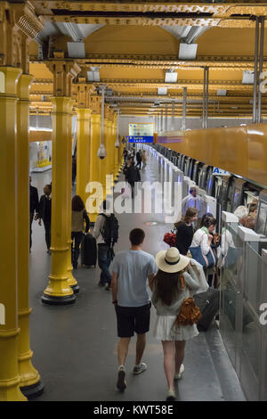 France, Paris, Gare de Lyon, métro, Banque D'Images