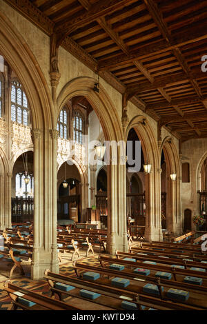 L'église St Mary Dedham, Essex, Angleterre, Pays de Constable Banque D'Images