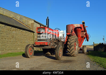 Massey Ferguson MF1100 Tracteur agricole Banque D'Images