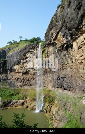 Les grottes d'Ellora, Aurangabad, Maharashtra, Inde Banque D'Images