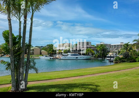 Marina Cullen Bay dans la région de Darwin, Territoire du Nord, Australie. Banque D'Images