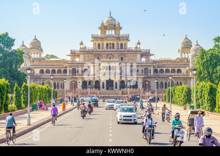 Albert Hall Museum à Jaipur, Inde Banque D'Images