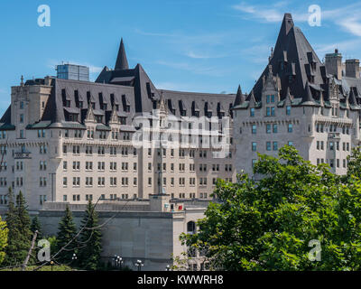 Fairmont Château Laurier, Ottawa, Ontario, Canada. Banque D'Images