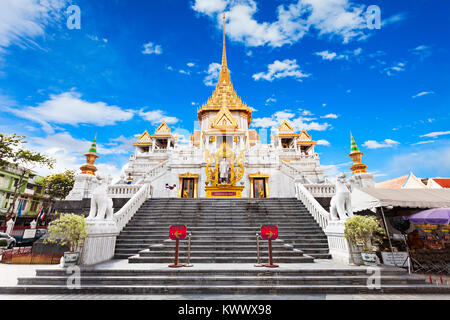 Wat Traimit - Temple of the Golden Buddha à Bangkok, Thaïlande Banque D'Images