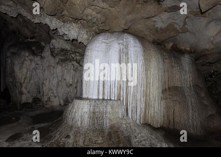 Tham Lot est un système de grottes dans la province de Mae Hong Son, Thaïlande du nord Banque D'Images