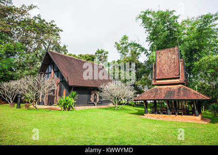 Baan Dam Museum (Temple noir) à Chiang Rai, Thaïlande Banque D'Images