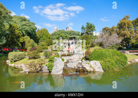 Le Buenos Aires les Jardins Japonais (Jardin Japones de Buenos Aires) sont un espace public à Buenos Aires, Argentine Banque D'Images