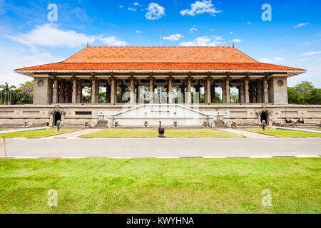 Indépendance Memorial Hall est un monument national à Colombo, Sri Lanka. Indépendance Memorial Hall situé dans le jardins de cannelle, Colombo. Banque D'Images