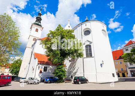 Dom Der Wachau ou église paroissiale de St Veit ou église paroissiale Saint Veit dans la ville de Krems an der Donau, Autriche Banque D'Images