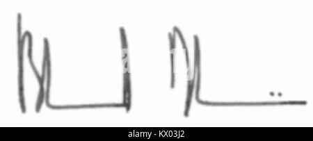 Signature de Bertrand Delanoë, homme politique français et ancien maire de Paris, reflétant la documentation officielle et l'autographe de l'histoire politique. Banque D'Images