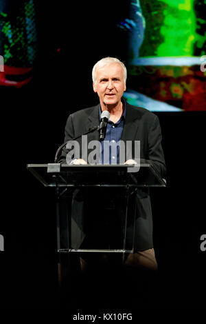 SFFILM rend hommage à Kate Winslet, Kathryn Bigelow, Emily C. Gordon, Kumail Nanjiani et à la soirée de remise des Prix annuels en vedette : James Cameron Où : San Francisco, California, United States Quand : 05 Déc 2017 Crédit : Drew Altizer/WENN.com Banque D'Images