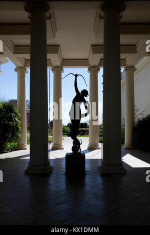 L'extérieur de la sculpture Diana Virginia Steele Galeries Scott à Huntingdon Bibliothèque et les jardins botaniques, San Marino, en Californie. Banque D'Images