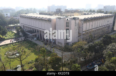 Bâtiment Du Musée National du Bangladesh-2018 Banque D'Images