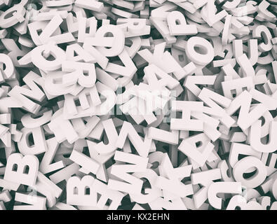 Arrière-plan de 3d lettres. les connaissances et l'éducation Banque D'Images