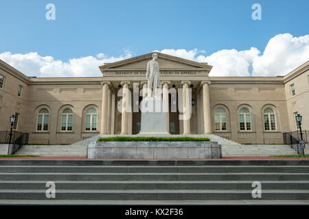 Statue d'Abraham Lincoln, District de Columbia, la Cour d'appel de l'Indiana 451 Avenue NW, Washington DC Banque D'Images