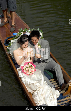 Couple marié Barques Banque D'Images