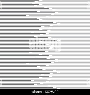 Résumé minimaliste stripe et motif de ligne. vecteur noir et blanc Texture. Illustration de Vecteur