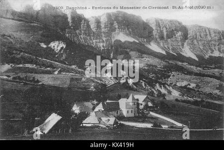 Le Dauphiné, environs de Monestier de Clermont, Saint-Andréol Banque D'Images