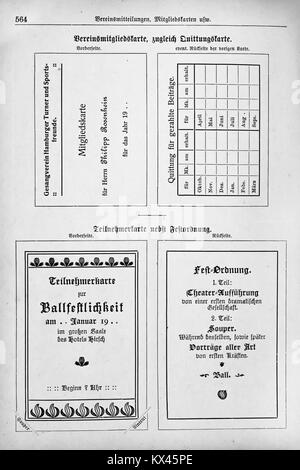 Ce titre fait référence à une publication éditée par Carl Otto vers 1900, intitulée « Der Haussekretär », qui se concentre probablement sur la gestion des ménages ou des sujets connexes. La page 564 présente un contenu spécifique lié au but ou au thème de la publication. Banque D'Images