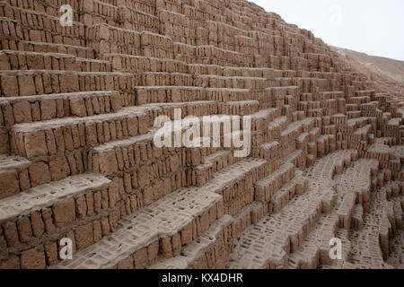 Huaca Pucllana - Lima - Pérou Banque D'Images