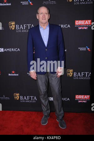 Beverly Hills, CA, États-Unis. 6 janvier 2018. 06 janvier 2018 - Beverly Hills, Californie - Richard Jenkins. 2018 BAFTA Tea Party tenue au four Seasons Los Angeles à Beverly Hills à Beverly Hills. Crédit photo : Birdie Thompson/Admedia Banque D'Images